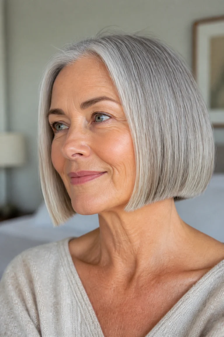 15 Wash and Go Hairstyles for Women Over 50