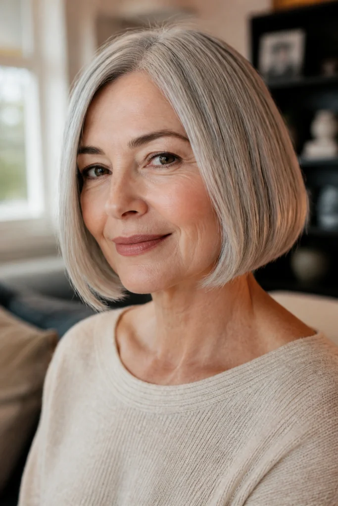 15 Haircuts for Fine Flat Hair Over 40