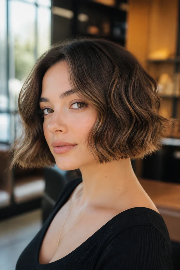 22 Wavy Bob Haircuts for Wavy Hair