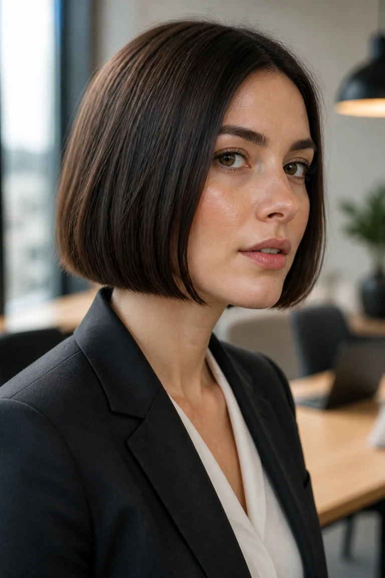 12 Classic Bob Cuts for Office Wear