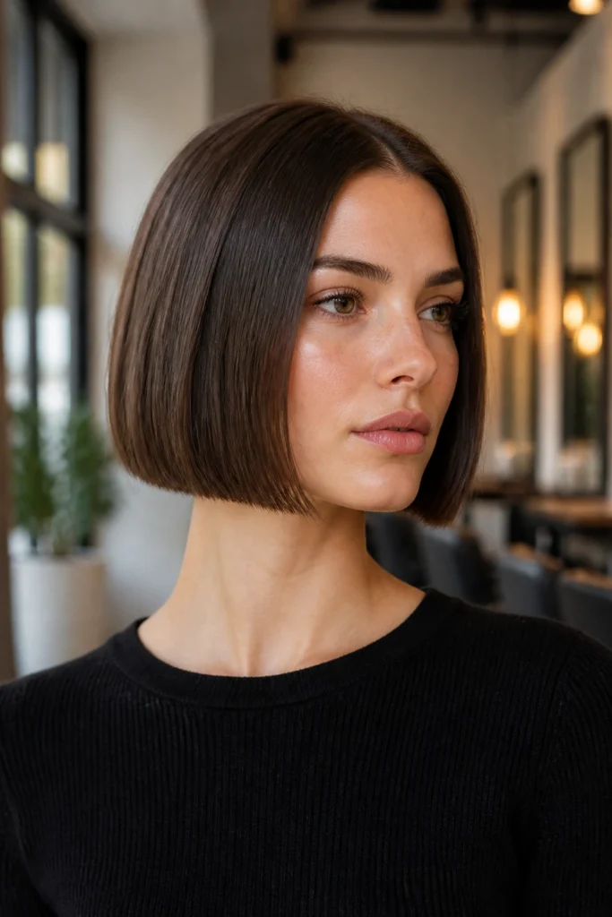 15 Chic Chin Length Bobs for Polished Hair