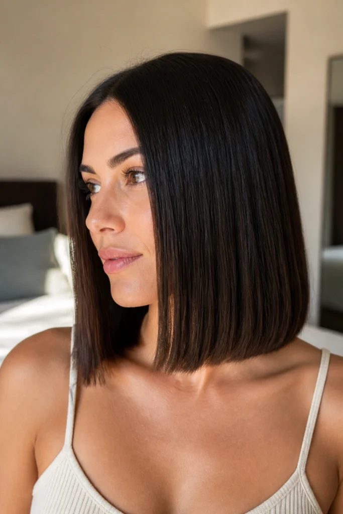 15 Straight Hair Lob Ideas for Sleek Style