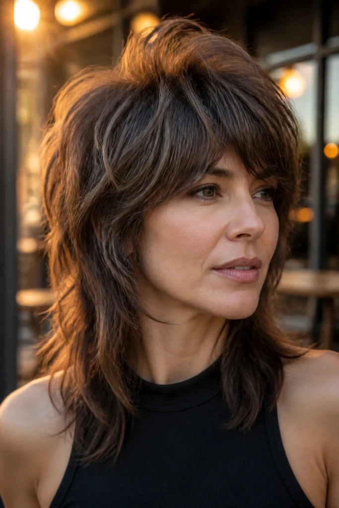 17 Wolf Cuts for Thick Hair Women
