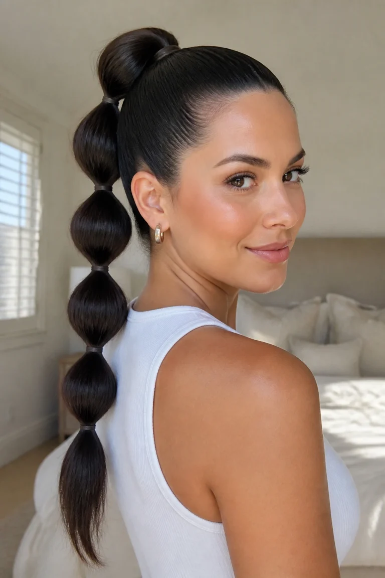 15 Bubble Ponytail Ideas Women Are Trying