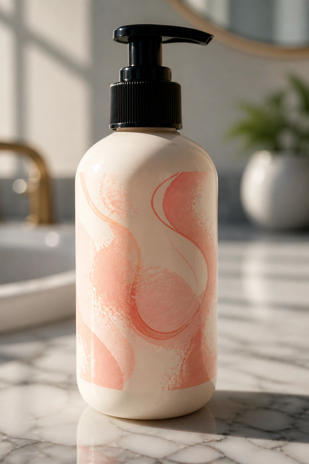 Bumble and Bumble Bb.Curl Light Defining Cream bottle on counter with no visible text