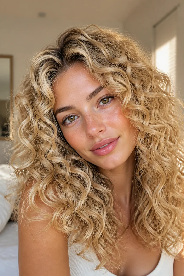 35 Blonde Hair Color Ideas for Curly Hair