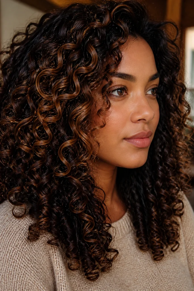 30 Balayage Hair Ideas for Curly Hair