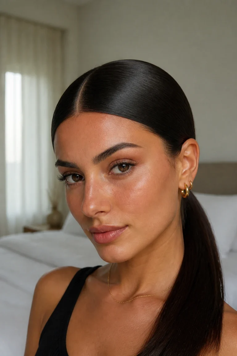 18 Sleek Ponytail Hairstyles for Long Hair