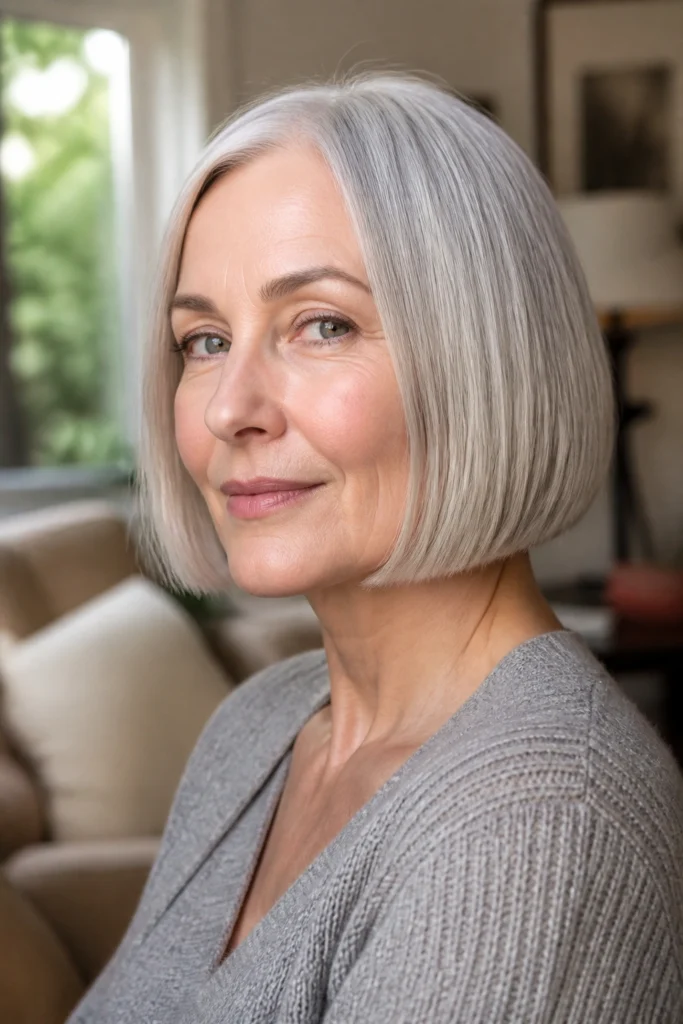 25 Haircuts for Fine Hair Over 50