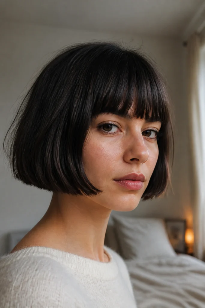 20 French Bobs With Bangs Women Are Loving