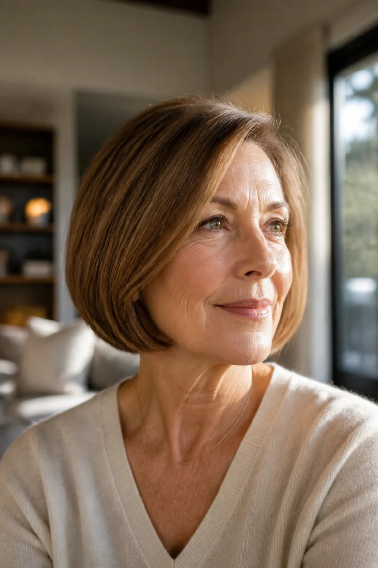 20 Bob Haircuts for Women Over 60