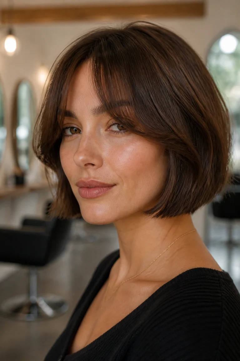20 Bob With Curtain Bangs Looks for 2026