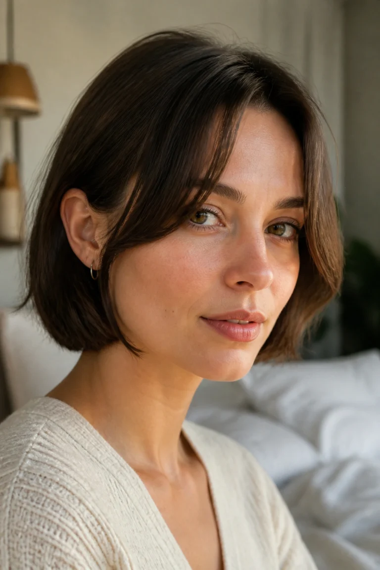 40 Curtain Bangs Ideas for Short Hair
