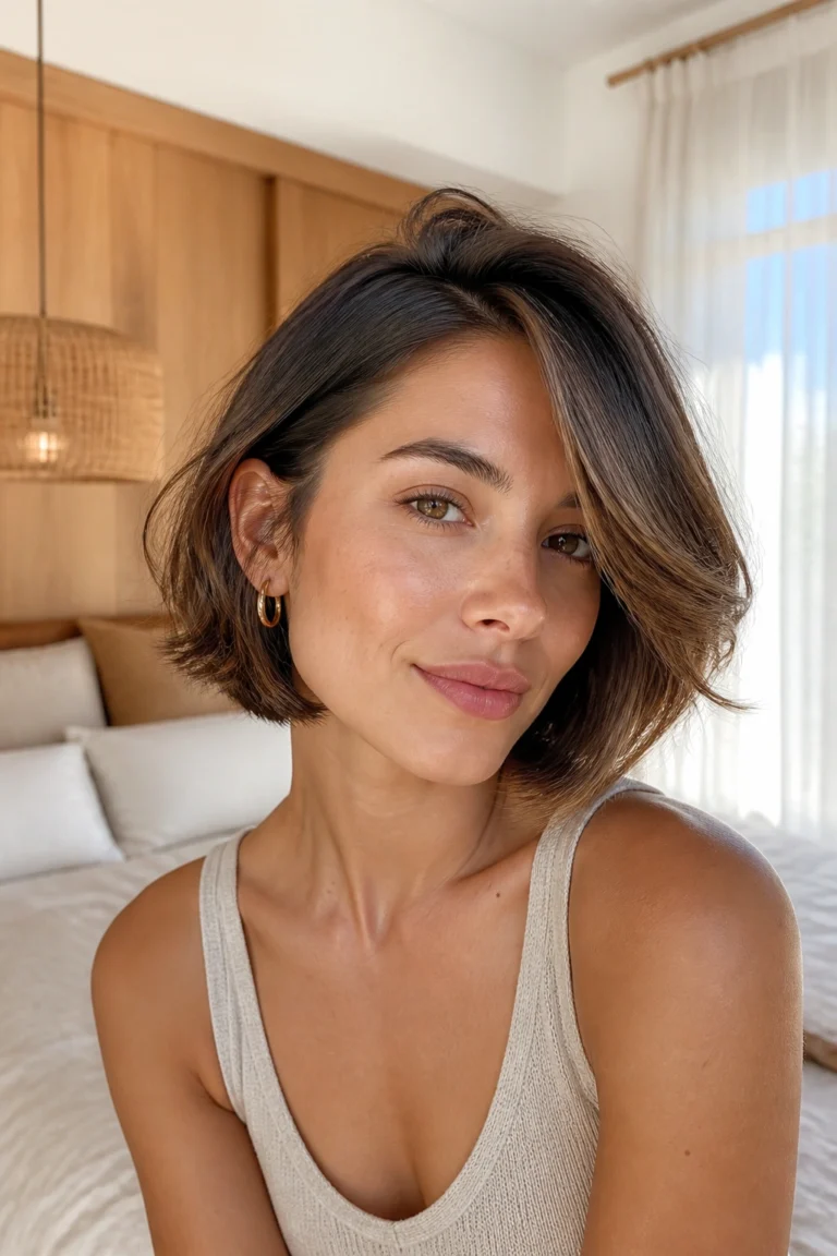 15 Side Part Layered Bob Haircuts to Try