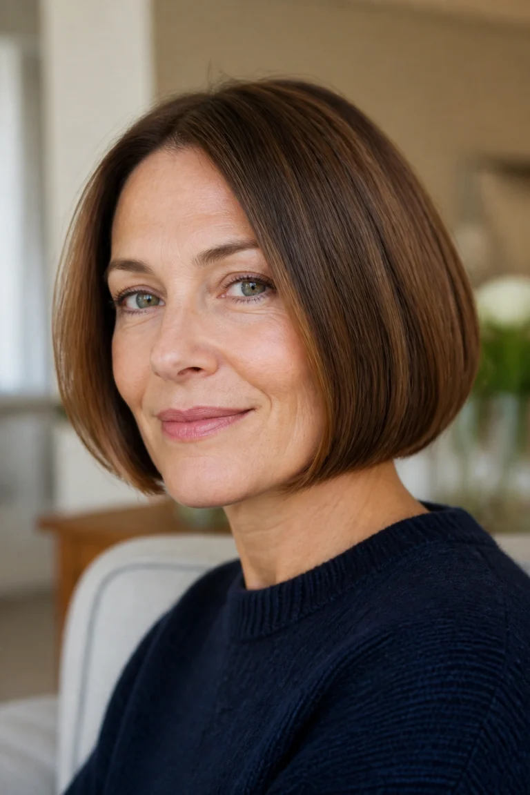 25 Bob Hairstyles for Women Over 40