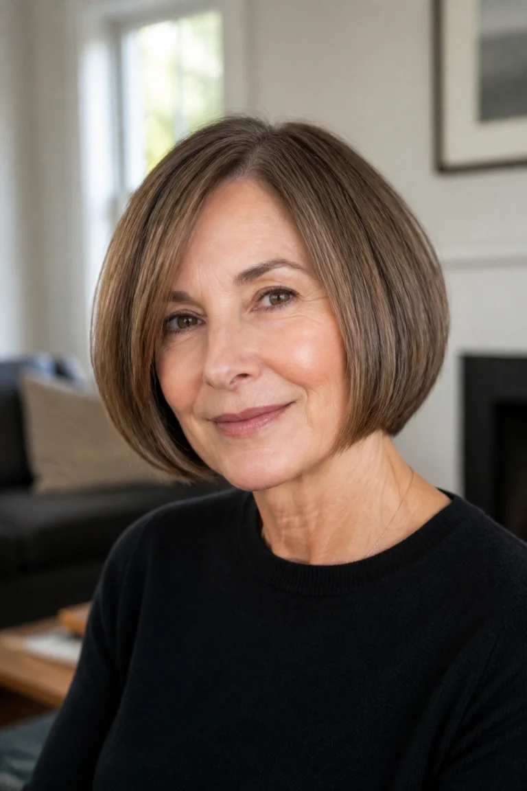 20 Bob Hairstyles for Women Over 50