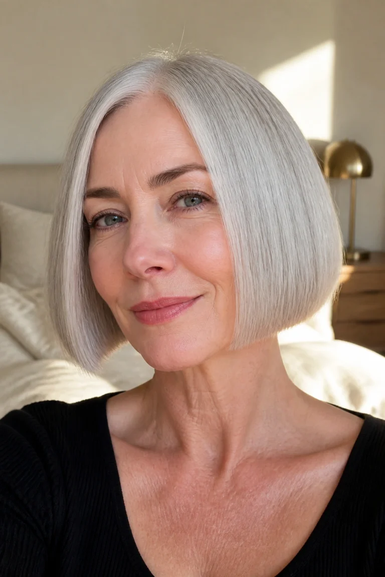 20 Bob Haircuts for Fine Hair Over 50