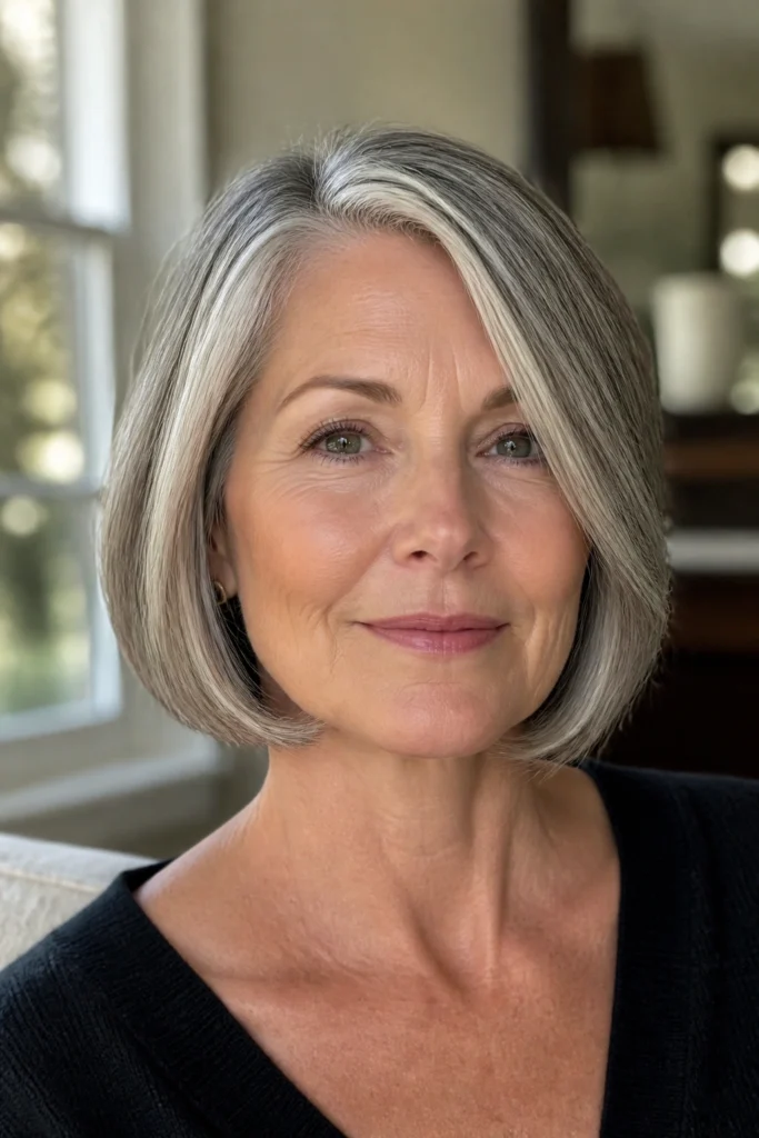 18 Easy Care Hairstyles for Women Over 50