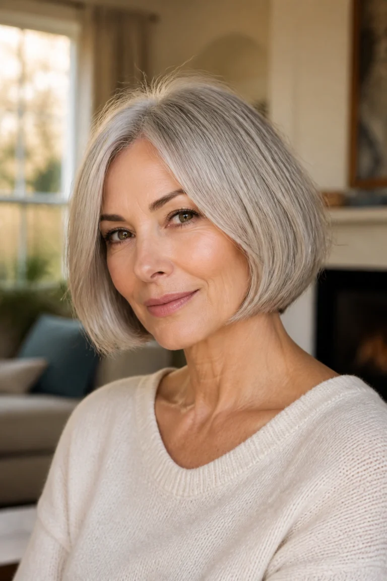 22 Easy Care Hairstyles for Women Over 50