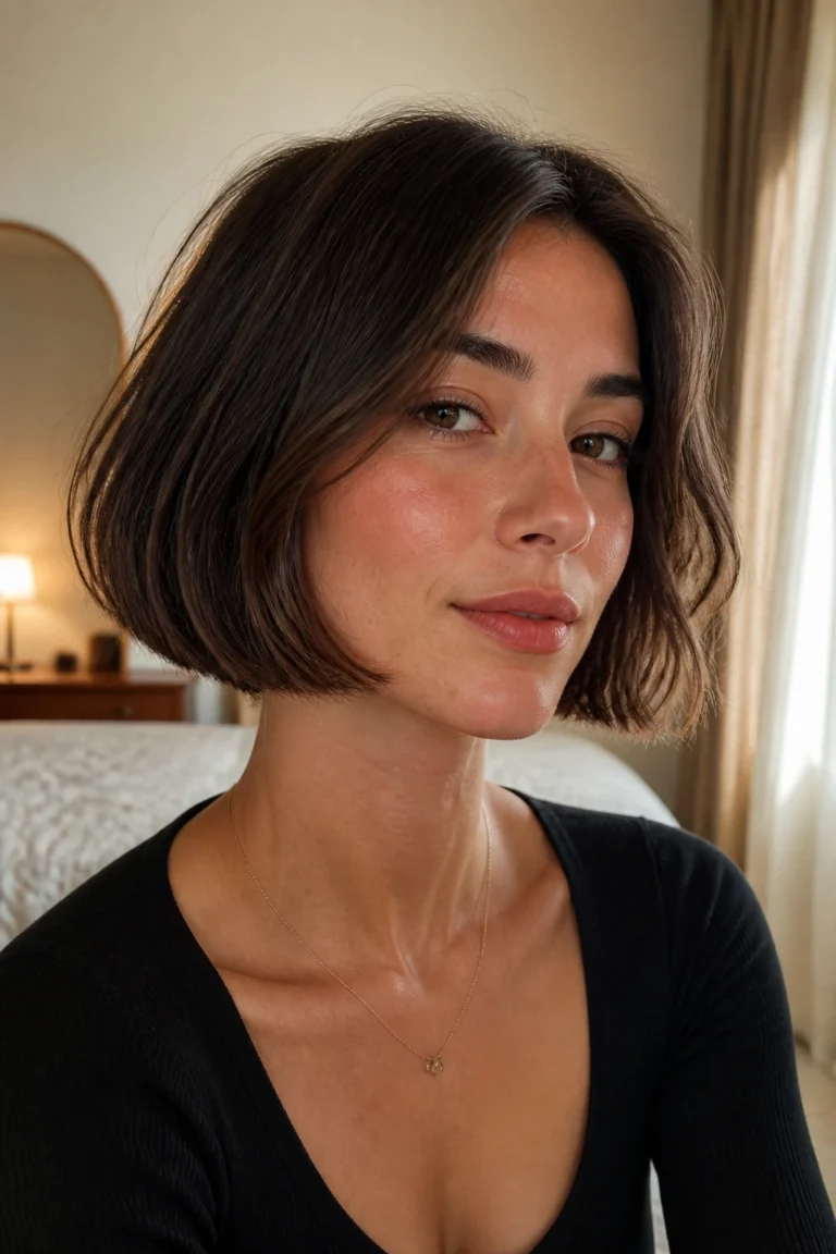 15 Italian Bobs for Oval Faces Women Will Love