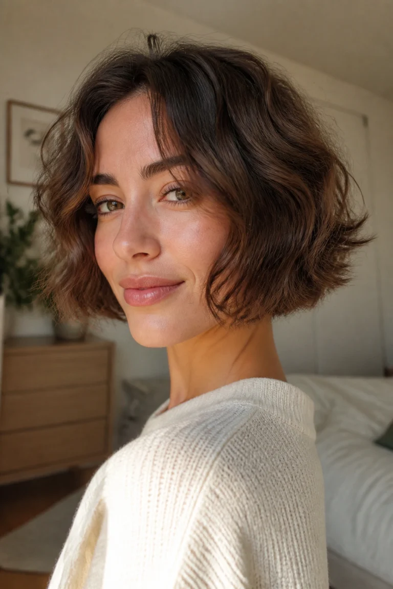 22 Short Hairstyles for Wavy Hair