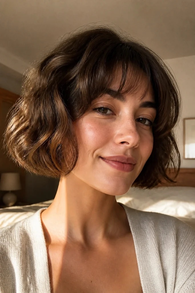 15 Textured Bobs for Wavy Hair
