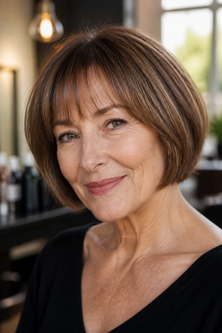 18 French Bob Haircuts for Women Over 60