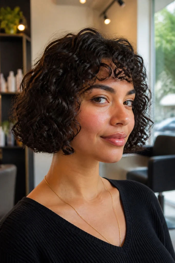 20 Short Bobs for Curly Hair That Hold Shape