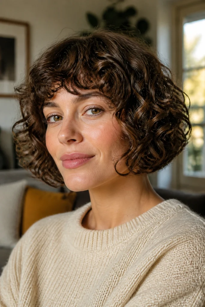 20 Curly Bob Haircuts for Curly Hair