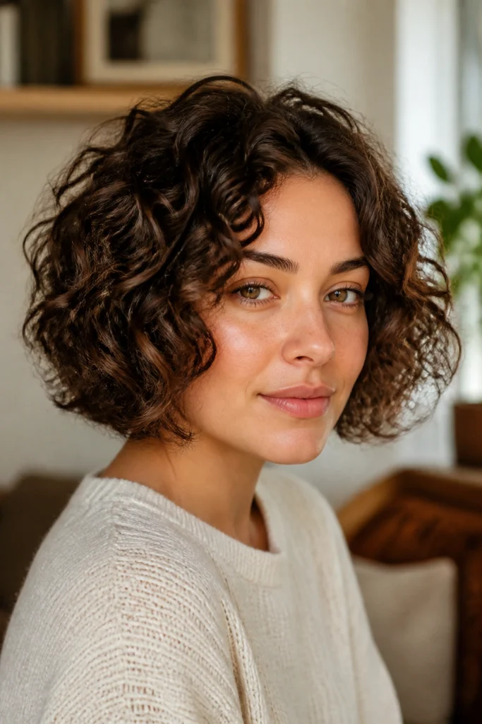 15 Curly Shag Haircuts Without Bangs