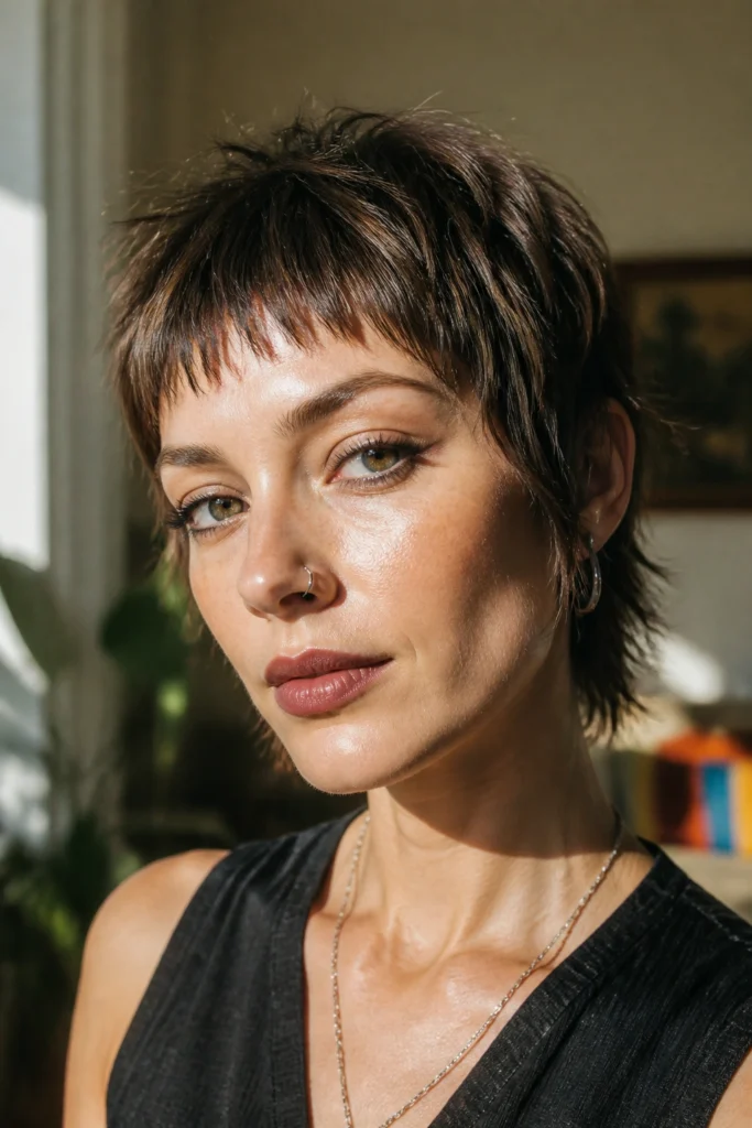 15 Short Shag Haircuts for Edgy Women