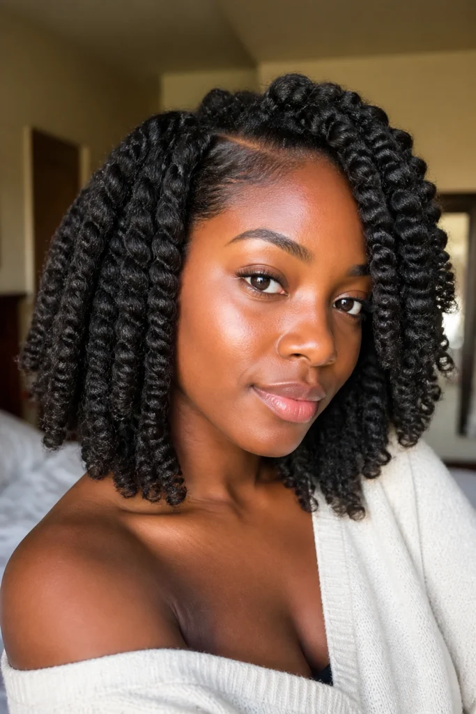 18 Twist Out Styles for 4C Natural Hair