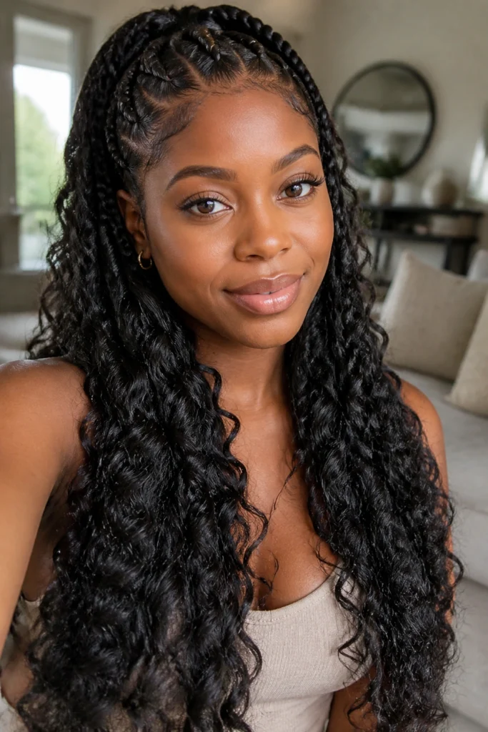 20 Goddess Braid Styles for Black Women