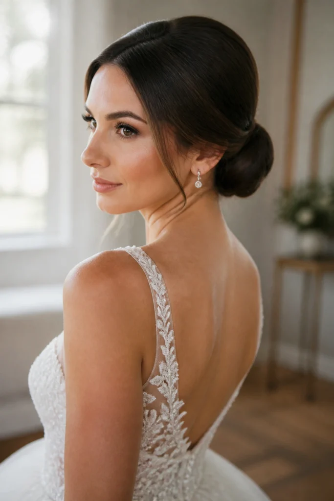 22 Sleek Updo Styles for Wedding Day