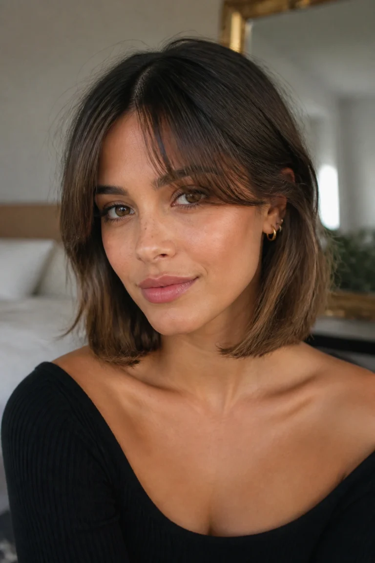 20 Medium Bob Haircuts With Bangs