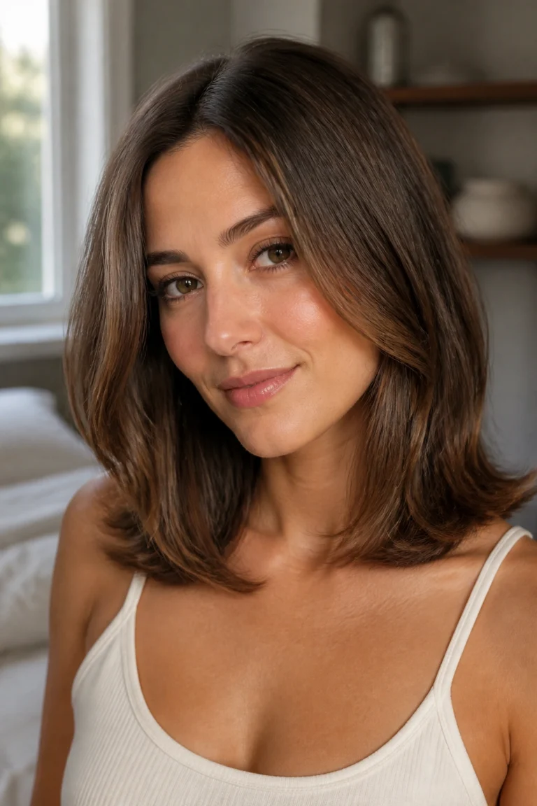 15 Medium Length Layered Cuts for Straight Hair