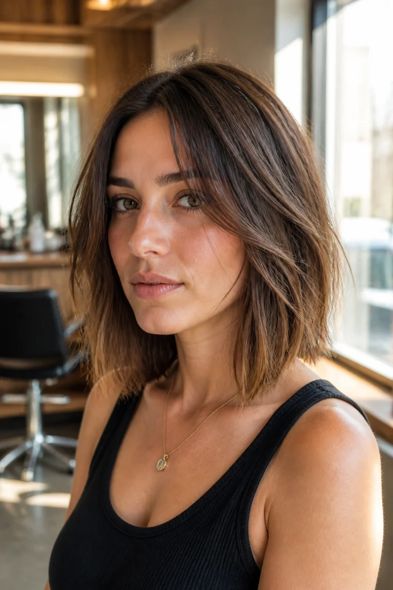 18 Choppy Layered Haircuts for Medium Hair