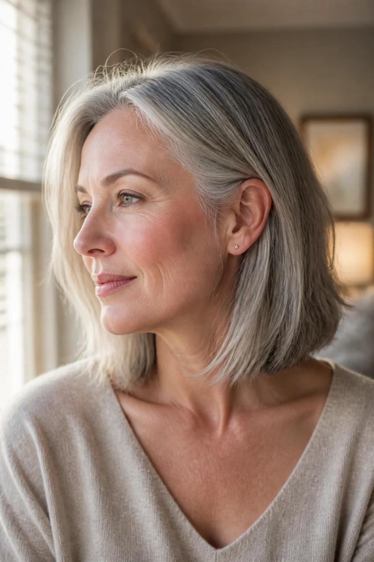 25 Modern Hairstyles for Women Over 40