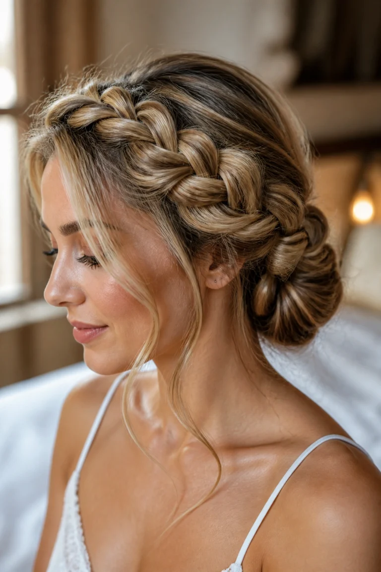 18 Braided Updo Styles for Long Hair