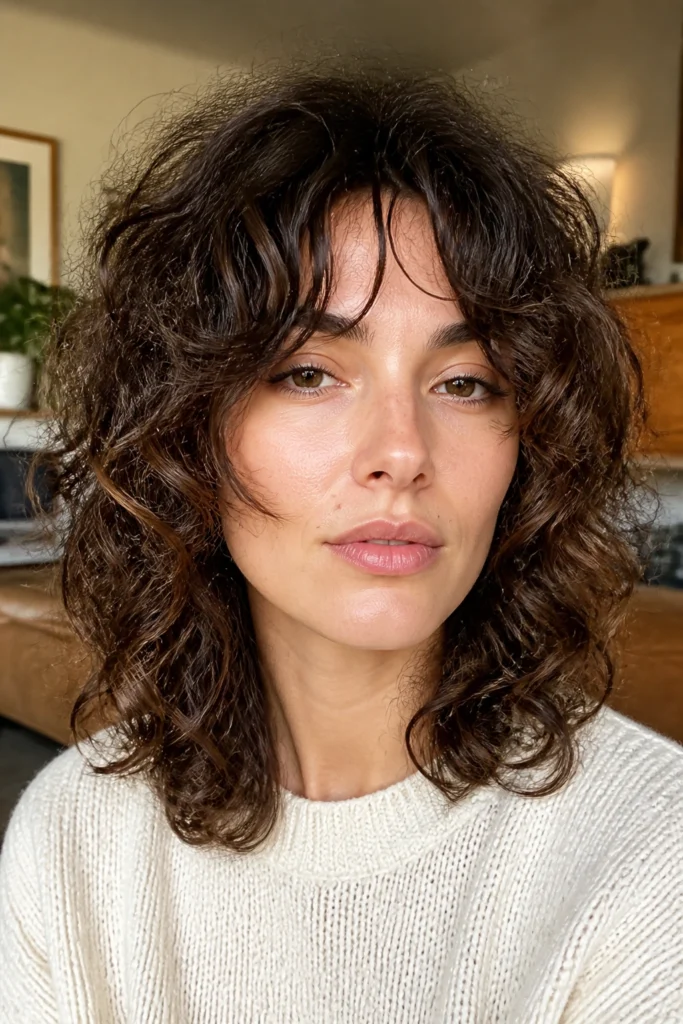 17 Naturally Curly Shag Haircuts