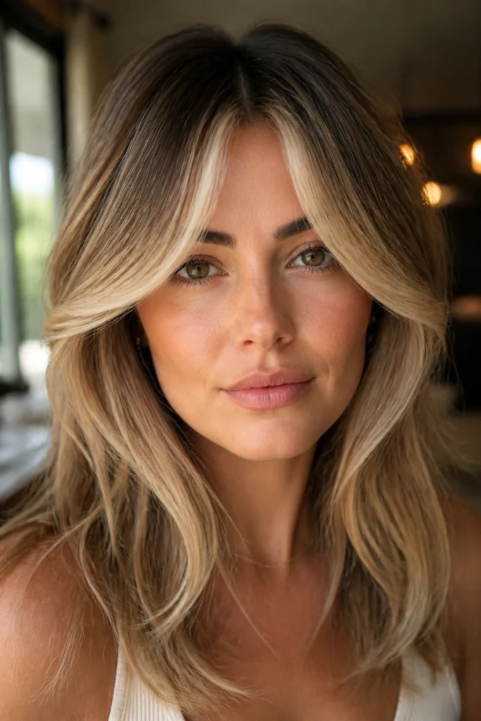 28 Highlighted Bangs Ideas That Brighten Your Face