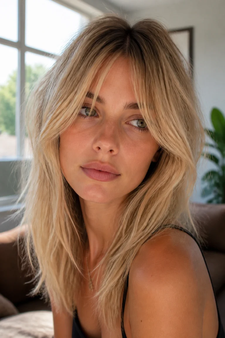 35 Textured Bangs Ideas That Add Movement
