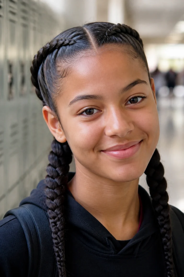 20 Cute Braided Hairstyles for School Days