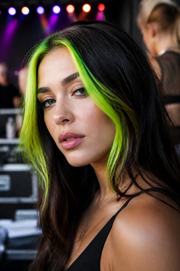 15 Neon Hair Color Ideas for Festivals