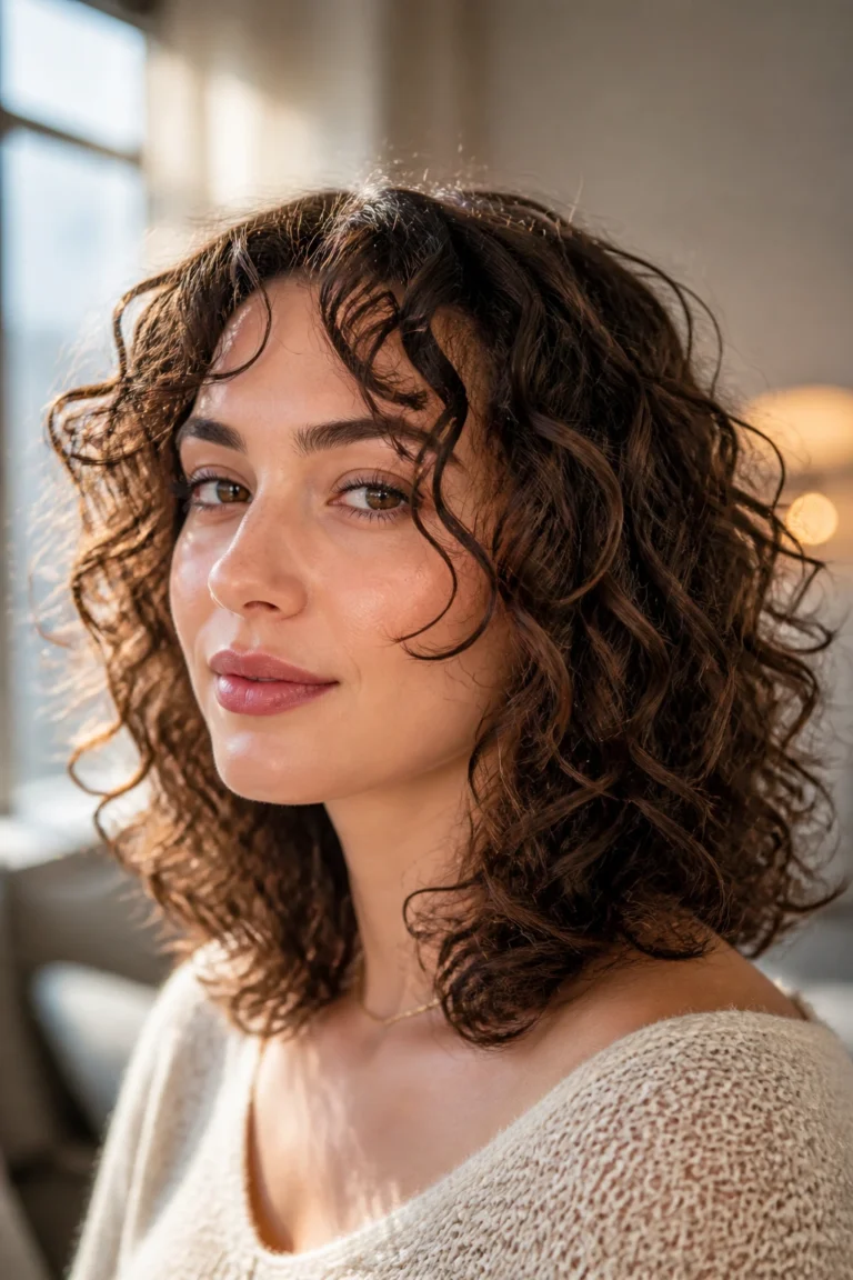 15 Layered Haircuts for Medium Curly Hair