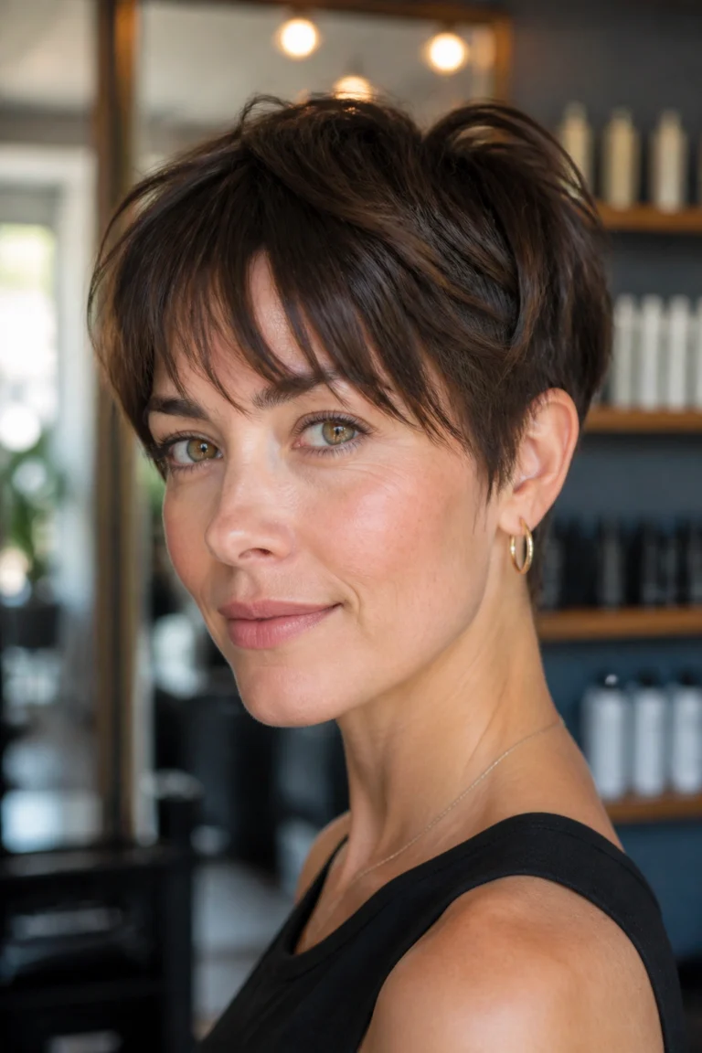 15 Wispy Bangs Styles for Short Hair