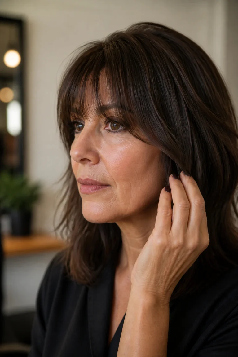 22 Bangs Ideas for Women in Their 40s