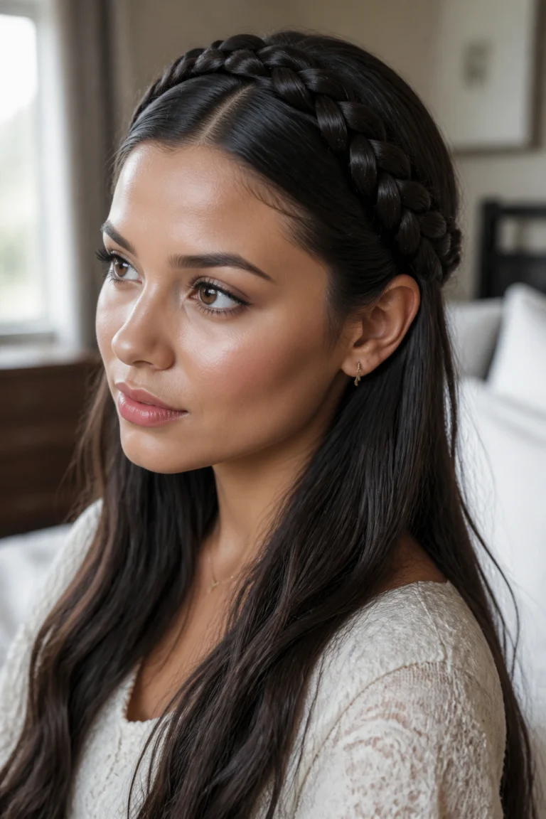 15 Crown Braid Hairstyles for Long Hair