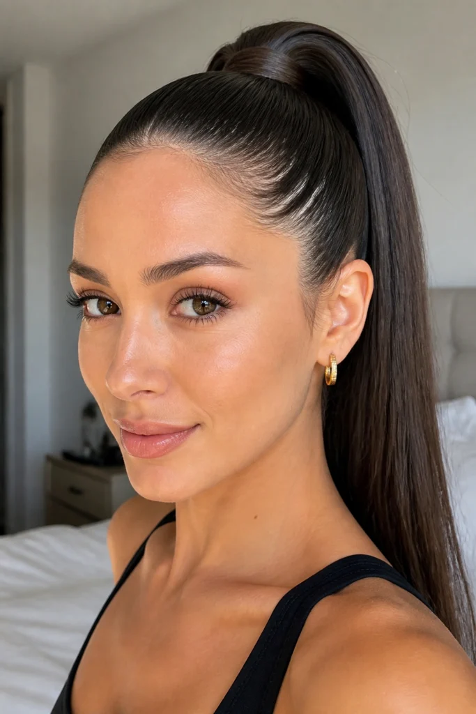 15 Sleek Ponytail Styles for Long Hair