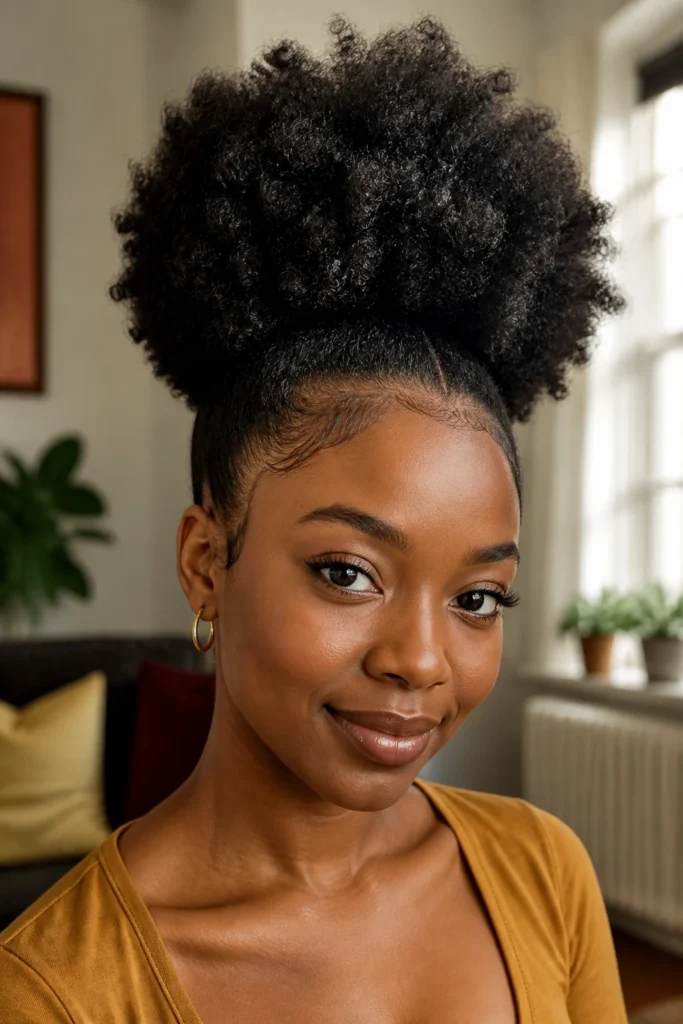 25 Natural Hair Styles for Type 4C Hair